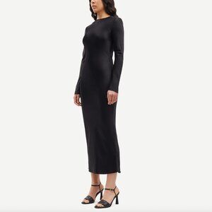 Samsoe Alina Long Dress - Gray